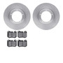 DFC Brake Rotor with 5000 Advanced Brake Pads 6502-02050