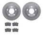 DFC Rotors with EURO 5000 Ceramic Brake Pads 6602-74070