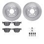 DFC Rotors with EURO 5000 Ceramic Brake Pads includes Hardware 6612-31461