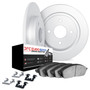 DFC Rotors with EURO 5000 Ceramic Brake Pads includes Hardware 6612-65006