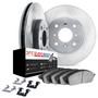 DFC Rotors with EURO 5000 Ceramic Brake Pads includes Hardware 6612-67019