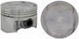 Set of 4 Dish Top Pistons for 96-00 Honda 1.6L/1590 D16A6/Y5/Y7/Y8/Z6 - P4752(4) - Standard