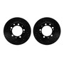 DFC Brake Rotors - Drilled & Slotted - Black 8002-02039