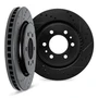 DFC Brake Rotors - Drilled & Slotted - Black 8002-42002