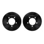 DFC Brake Rotors - Drilled & Slotted - Black 8002-40070