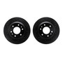 DFC Brake Rotors - Drilled & Slotted - Black 8002-48002