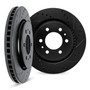 DFC Brake Rotors - Drilled & Slotted - Black 8002-48002