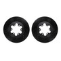 DFC Brake Rotors - Drilled & Slotted - Black 8002-48033