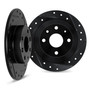 DFC Brake Rotors - Drilled & Slotted - Black 8002-59047