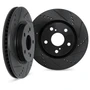 DFC Brake Rotors - Drilled & Slotted - Black 8002-67097