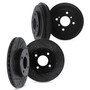 DFC Brake Rotors and Drums - Drilled & Slotted - Black 8004-59024