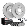 DFC GEOMET Rotors with 5000 Advanced Brake Pads includes Hardware 9512-63620
