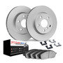 DFC GEOMET Rotors with EURO 5000 Ceramic Brake Pads includes Hardware 9612-73021