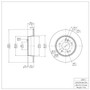 DFC Rotors with 5000 Advanced Brake Pads for 1986-1995 Mercedes-Benz (260E, 300CE, 300D, 300E) 6502-63194