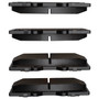 DFC Rotors with 5000 Advanced Brake Pads for 2000-2002 Toyota (Sequoia, Tundra) 6502-76611