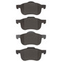 DFC GEOSPEC Rotors with 5000 Advanced Brake Pads for 1999-2009 Volvo (S60, S80, V70, XC70) 4502-27065
