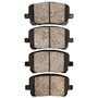DFC Geospec Rotors with 5000 Advanced Brake Pads for 2003-2008 Pontiac/Toyota (Vibe, Corolla, Matrix) 4502-76114