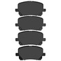DFC Geospec Rotors with 5000 Advanced Brake Pads for 2003-2008 Pontiac/Toyota (Vibe, Corolla, Matrix) 4502-76114