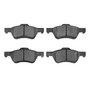DFC Rotors with 5000 Advanced Brake Pads for 2009-2012 Ford/Mercury (Escape, Mariner) 6502-99555