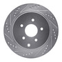 DFC Rotors-Drilled and Slotted-Silver with 5000 Advanced Brake Pads for 2003-2022 INFINITI/Nissan (FX35, FX37, FX45, JX35) 7502-67102
