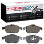 DFC Geospec Rotors with 5000 Euro Ceramic Brake Pads includes Hardware for 2006-2011 Cadillac/Saab (BLS, 9-3) 4612-65006