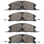 DFC Rotors with Heavy Duty Brake Pads for 2013-2019 Ford/Lincoln (Police Interceptor Sedan, Police Interceptor Utility, Taurus, MKT)