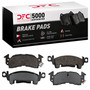 DFC Rotors with 5000 Advanced Brake Pads for 1977-1978 Buick/Cadillac/Chevrolet (Electra, Estate Wagon, LeSabre, Riviera) 6502-47127