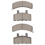 DFC GEOSPEC Rotors with 5000 Advanced Brake Pads for 1992-2002 Chevrolet/GMC (C1500, C1500 Suburban, Express 1500, Suburban 1500) 4502-48086