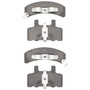 DFC GEOSPEC Rotors with 5000 Advanced Brake Pads for 1992-2002 Chevrolet/GMC (C1500, C1500 Suburban, Express 1500, Suburban 1500) 4502-48086