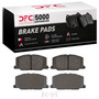 DFC Rotors with 5000 Advanced Brake Pads for 1990-1991 Toyota (Celica) 6502-76275