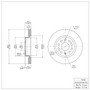 DFC GEOSPEC Rotors with 5000 Advanced Brake Pads for 2011-2015 Volkswagen (Jetta) 4502-74125