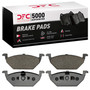 DFC GEOSPEC Rotors with 5000 Advanced Brake Pads for 2011-2015 Volkswagen (Jetta) 4502-74125