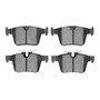 DFC Geospec Rotors with 5000 Euro Ceramic Brake Pads for 2020-2022 Jaguar/Land Rover (E-Pace, Discovery Sport, Range Rover Evoque)