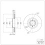 DFC Rotors with 5000 Advanced Brake Pads for 2006-2015 Audi/Volkswagen (A3, A3 Quattro, TT, TT Quattro) 6502-74428