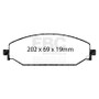 EBC 2022+ Jeep Grand Wagoneer 6.4L Extra Duty Front Brake Pads