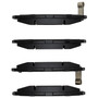 DFC Rotors with 5000 Advanced Brake Pads for 1990-2005 Chrysler/Dodge/Eagle (Sebring, Avenger, Stratus, Talon) 6502-72158