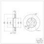 DFC Rotors with 5000 Advanced Brake Pads for 2002-2006 Toyota (Camry) 6504-76374