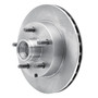 DFC Rotors with 5000 Advanced Brake Pads for 1983-1994 Ford/Mazda (Aerostar, Ranger, B2300, B3000) 6502-99266