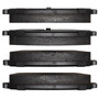 DFC Rotors with 5000 Advanced Brake Pads for 1988-1992 Dodge/Eagle/Mitsubishi (2000 GTX, Colt, Summit, Galant) 6502-72098