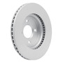 DFC GEOSPEC Rotors with 5000 Advanced Brake Pads for 2012-2019 Nissan (March, Micra, Note, Versa) 4502-67115