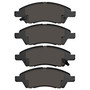 DFC GEOSPEC Rotors with 5000 Advanced Brake Pads for 2012-2019 Nissan (March, Micra, Note, Versa) 4502-67115