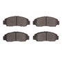 DFC GEOSPEC Rotors with 5000 Advanced Brake Pads for 2013-2015 Honda (Civic) 4502-59125