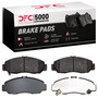 DFC GEOSPEC Rotors with 5000 Advanced Brake Pads for 2013-2015 Honda (Civic) 4502-59125