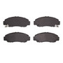 DFC GEOSPEC Rotors with 5000 Advanced Brake Pads for 2013-2015 Honda (Civic) 4502-59125