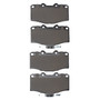 DFC GEOSPEC Rotors with 5000 Advanced Brake Pads for 1988-1995 Toyota (4Runner, Pickup) 4502-76152