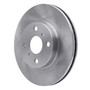 DFC Rotors with 5000 Advanced Brake Pads for 2012-2019 Scion/Toyota (iQ, Prius C) 6502-76456