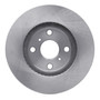 DFC Rotors with 5000 Advanced Brake Pads for 2012-2019 Scion/Toyota (iQ, Prius C) 6502-76456