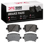DFC Rotors with 5000 Advanced Brake Pads for 2005-2013 Audi/Volkswagen (A3, Bora, Golf, Jetta) 6502-74289