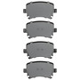 DFC Rotors with 5000 Advanced Brake Pads for 2005-2013 Audi/Volkswagen (A3, Bora, Golf, Jetta) 6502-74289