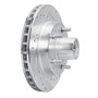 DFC Rotors-Drilled and Slotted-Silver with 5000 Advanced Brake Pads for 1998-2003 Chevrolet/GMC (S10, Sonoma) 7502-48003